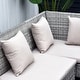 preview thumbnail 4 of 7, Outsunny 5-Piece Modern Outdoor Wicker Patio Furniture Sets with PE Rattan Resistant to Weather & Quality Build