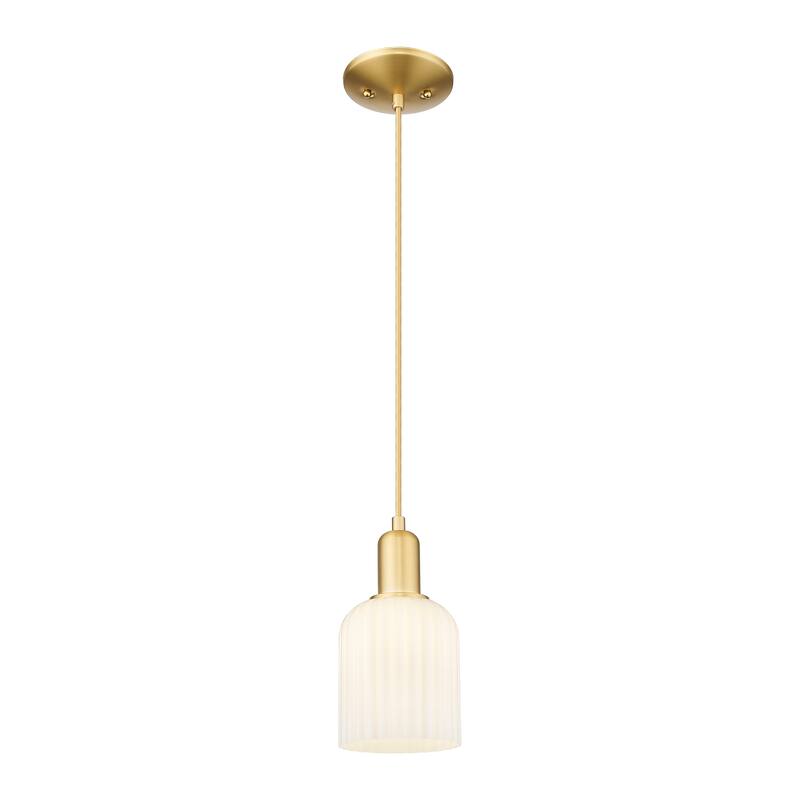Innovations Lighting Downtown Urban - Bridal Veil - 1 Light 5" Cord Hung Mini Pendant