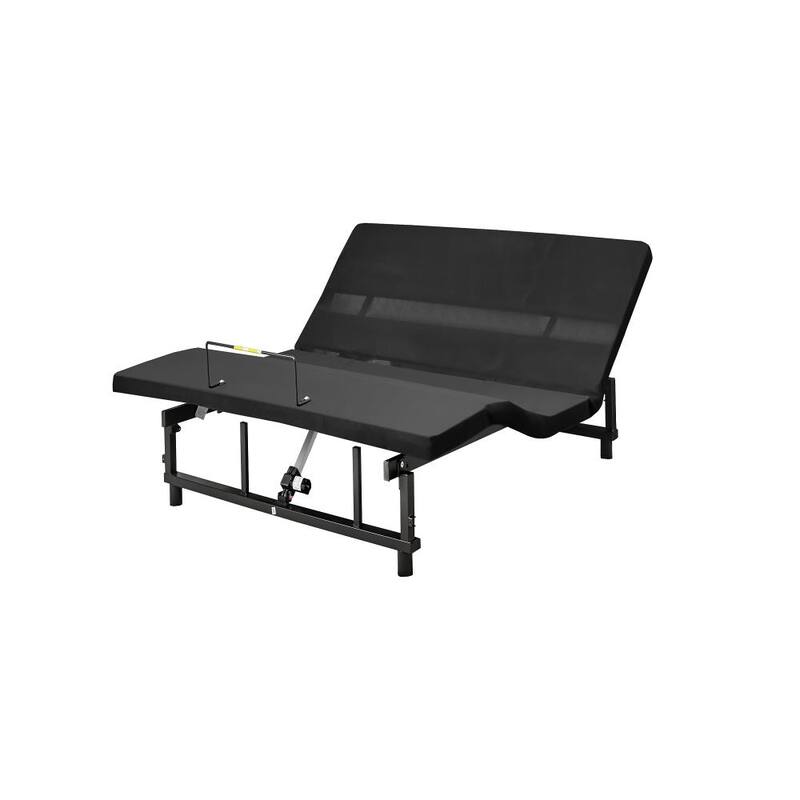 Modern Queen Bed Frame with Foot Incline Wireless Remote 4 Ports USB and Zero Gravity Quiet Motor