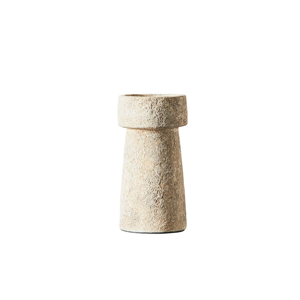 Candle holder Eris L - Rustic sand- ND - Rustic Sand