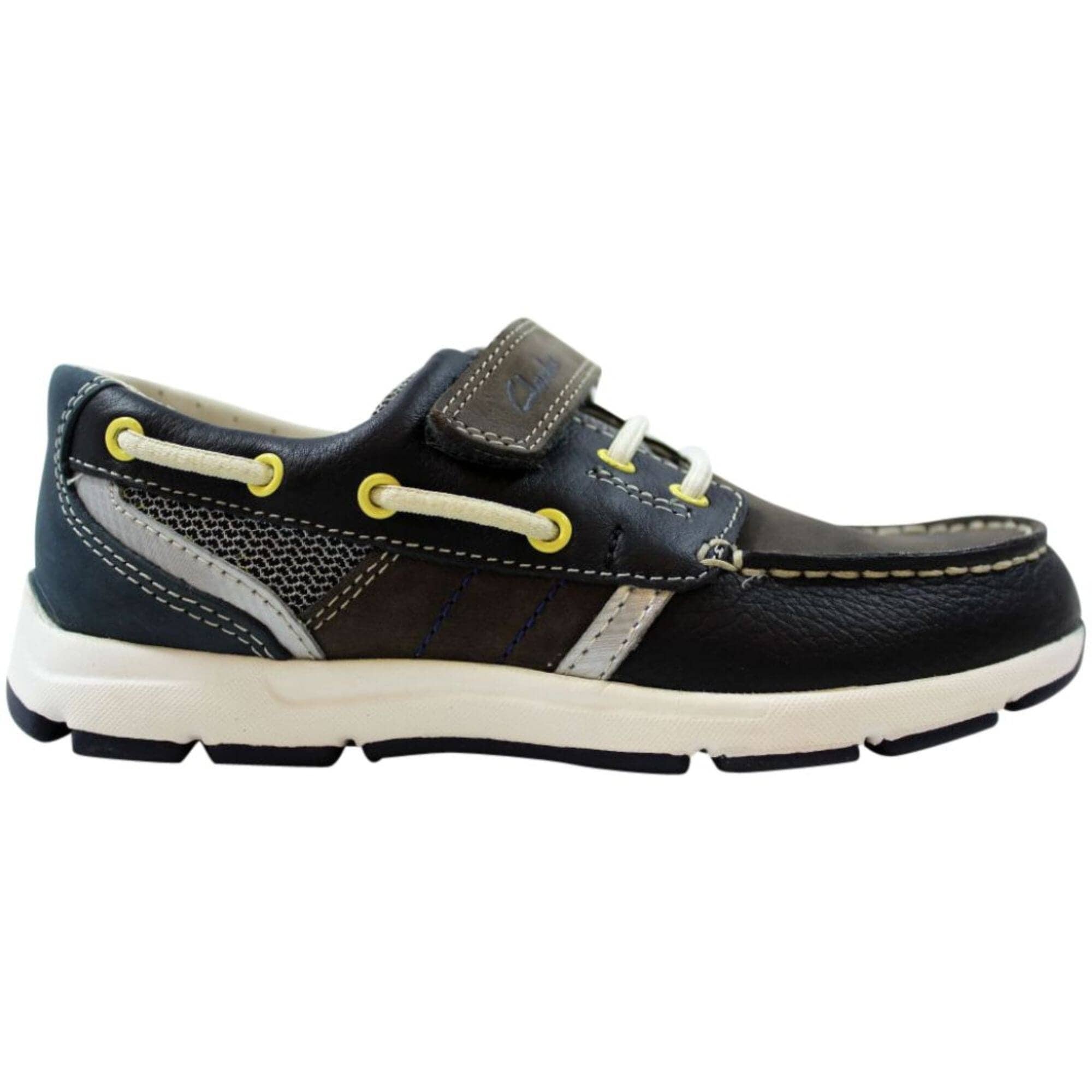clarks navy school shoes