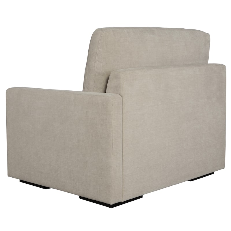 Uttermost Refuge Sand Right Arm Facing Sofa - 30"Hx 43.25"Wx 37.5 "D