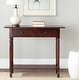 preview thumbnail 1 of 3, SAFAVIEH Cape Cod Dark Cherry 2-drawer Console Table - 37.8" x 13" x 31.9"