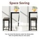 preview thumbnail 7 of 15, 3 - Piece Faux Marble Dining Set, Kitchen Table Set with 2 PU Leather Benches for Dining Room, Breakfast Nook
