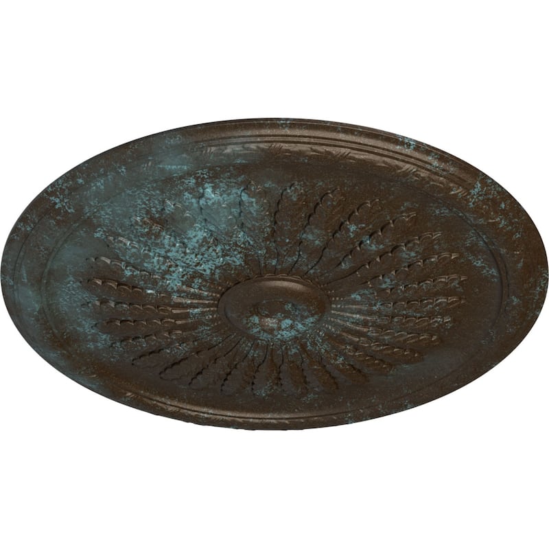 36"OD x 1 1/2"P Juniper Ceiling Medallion