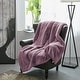 preview thumbnail 47 of 111, Heavy FauxFur Throw -50''x60''/60''x80'' 50" x 60" - Wood Rose
