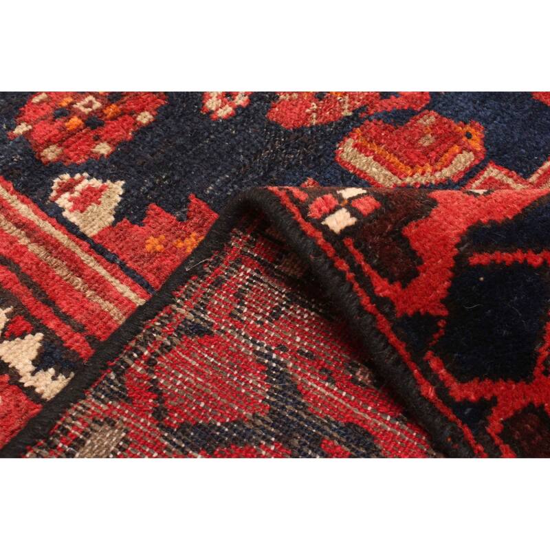 ECARPETGALLERY Hand-knotted Andelz Red Wool Rug - 4'0 x 6'4