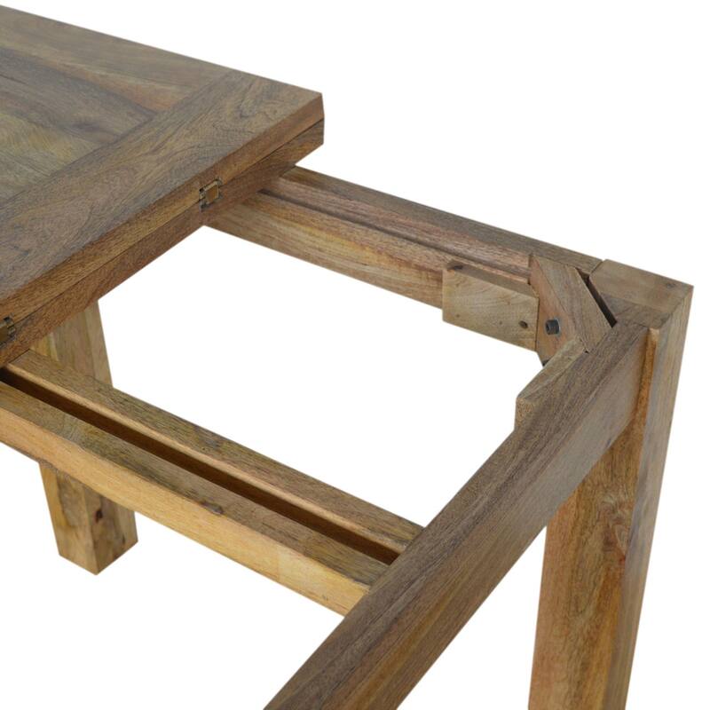 Artisan Furniture Solid Wood Extendable Butterfly Dining Table