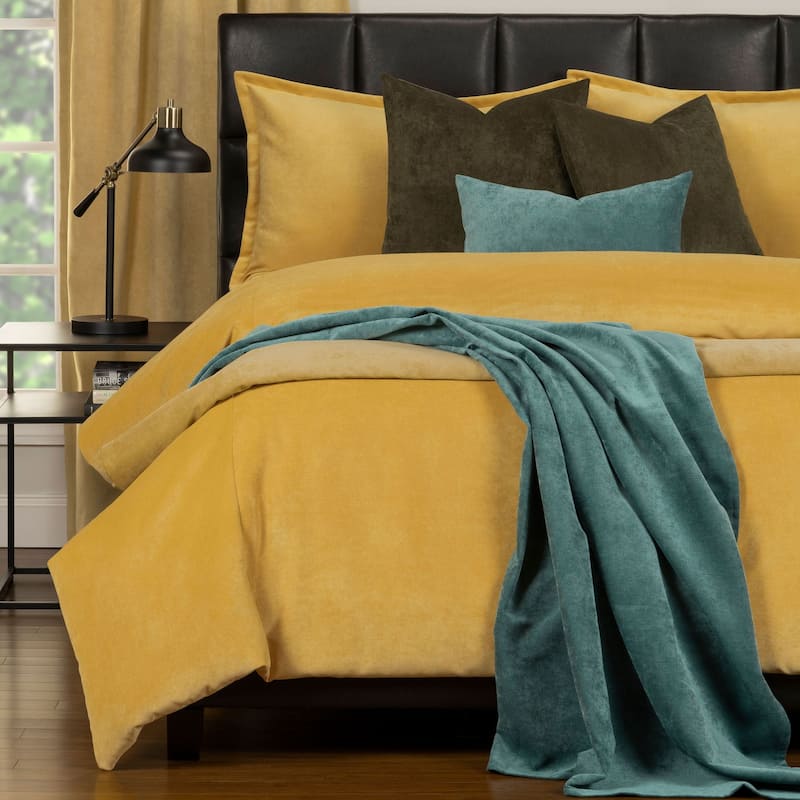 Padma Velvet Throw-Style Bed Scarf