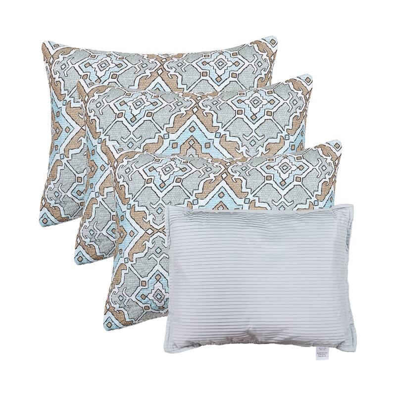 Serenta 6 Piece Cotton Blend Daybed Bedspread Coverlet Set - 75" x 39"