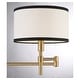 preview thumbnail 6 of 5, Meridian M90082 11" Tall Hardwired or Plug-In Wall Sconce