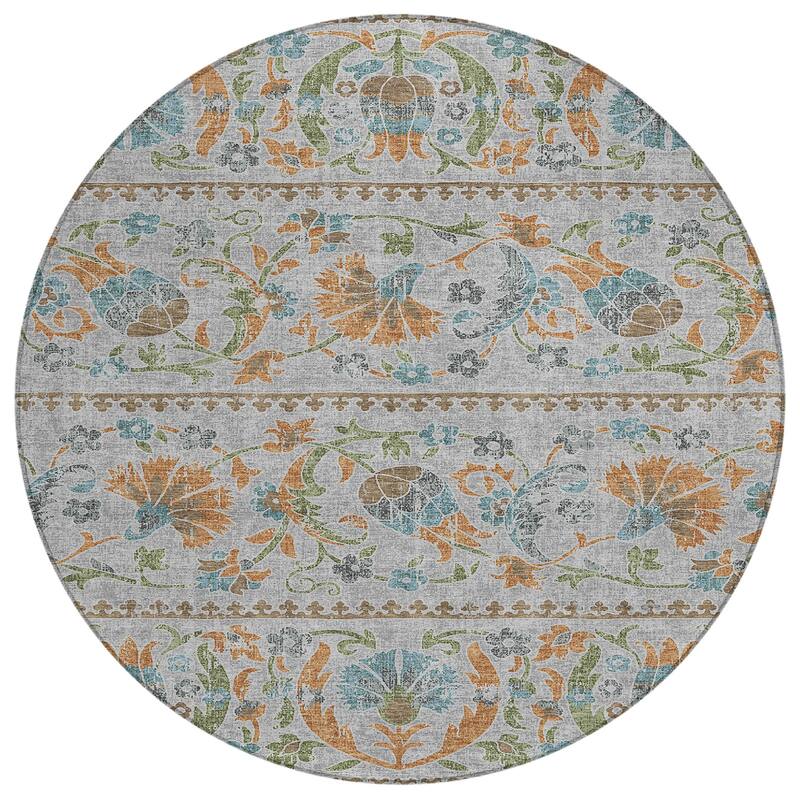 Machine Washable Indoor/ Outdoor Global Alix Chantille Rug