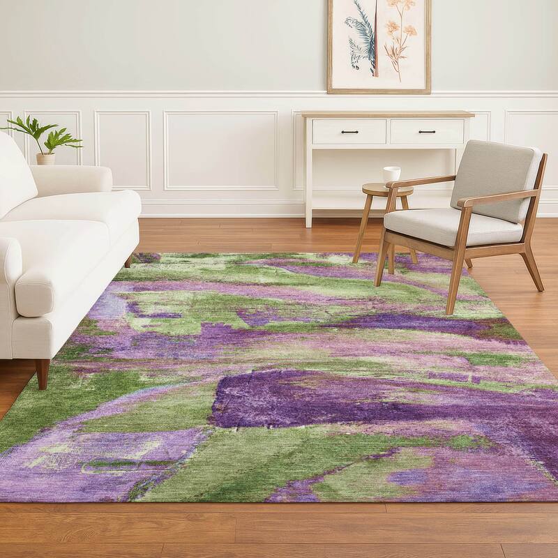 Premium Washable Super Soft Abstract Mayfield Rug