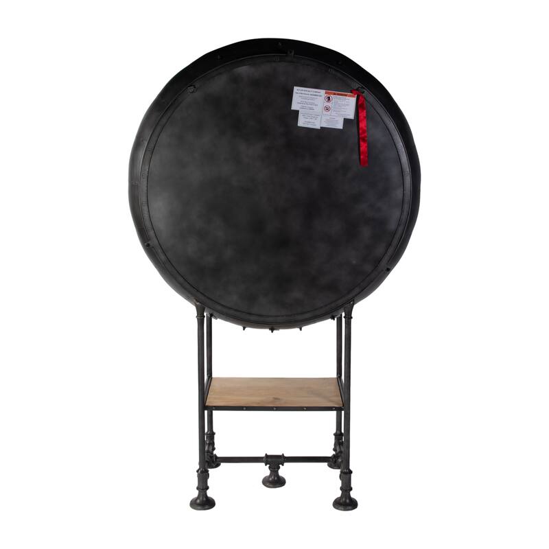 Roanoke 43 in W x 69 in. H Iron Bar Cabinet