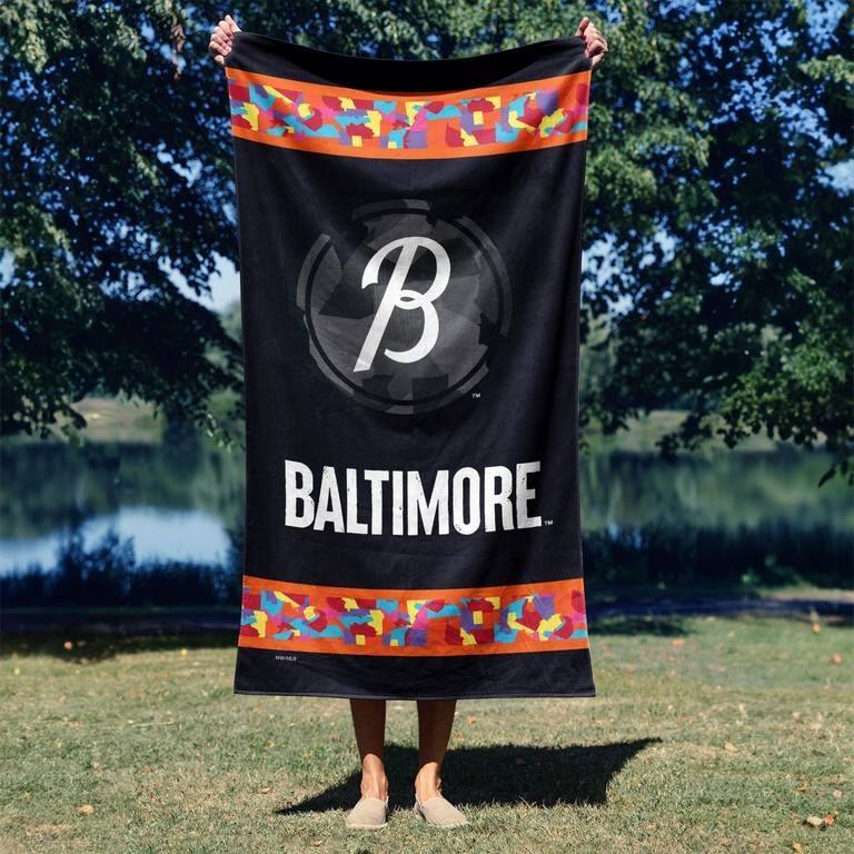 MLB City Connect Printed Beach Towel
