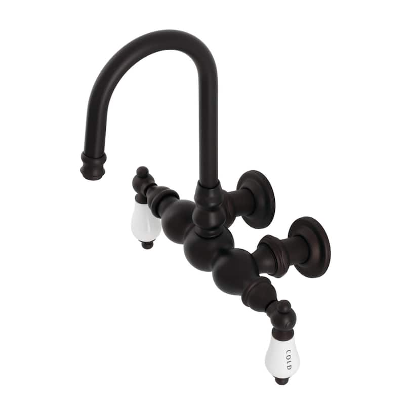 Kingston Brass Vintage Wall Mounted Clawfoot Tub Filler