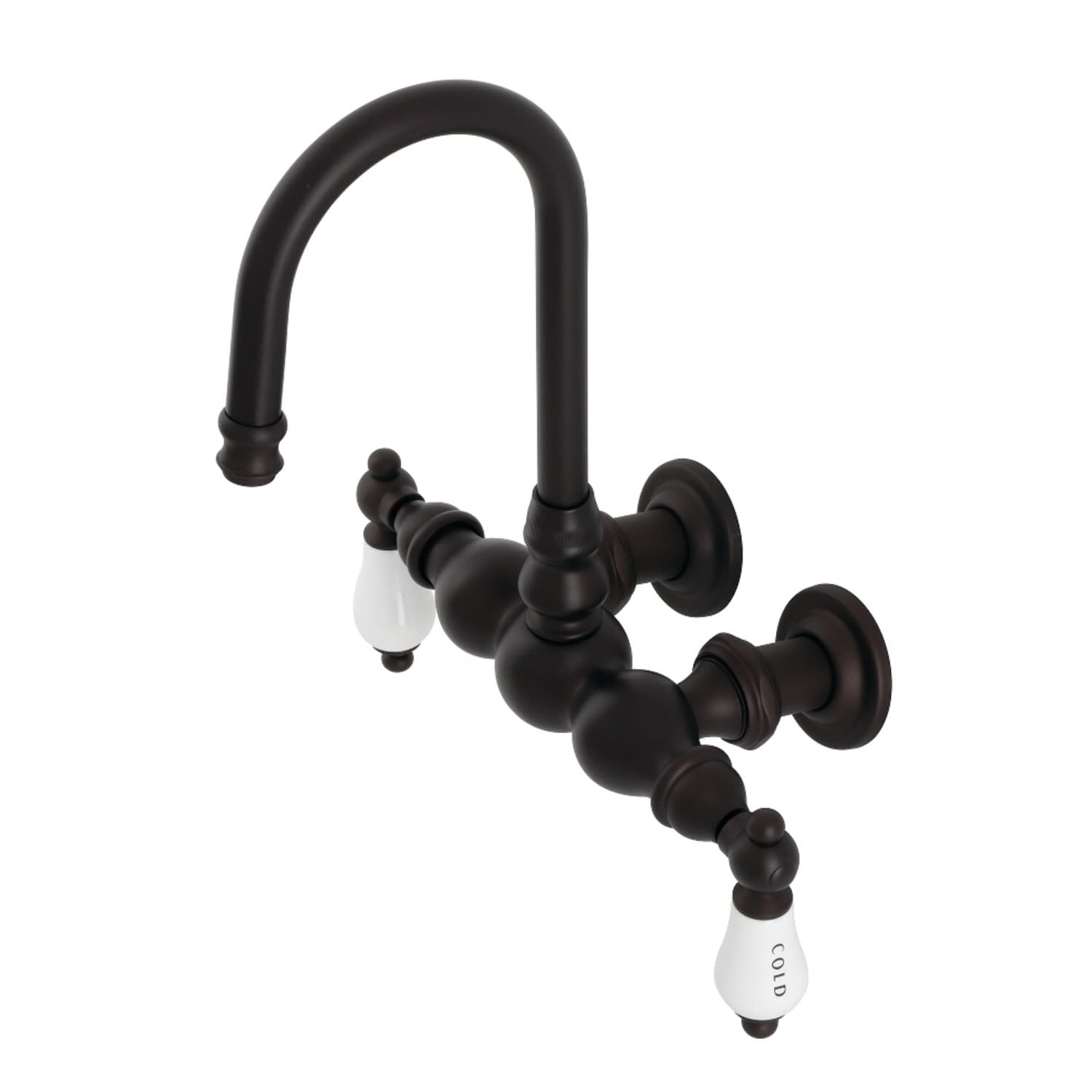 Kingston Brass Vintage Wall Mounted Clawfoot Tub Filler