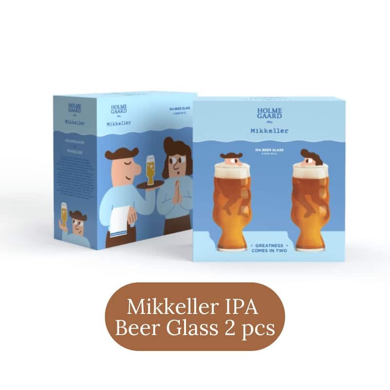 Holmegaard 2 Piece Mikkeller Beer Glasses