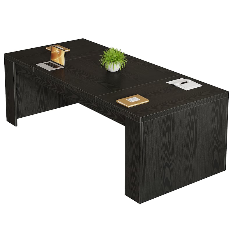 71" Conference Table, Executive Meeting Table, Office Business Desk Accent Meeting Table