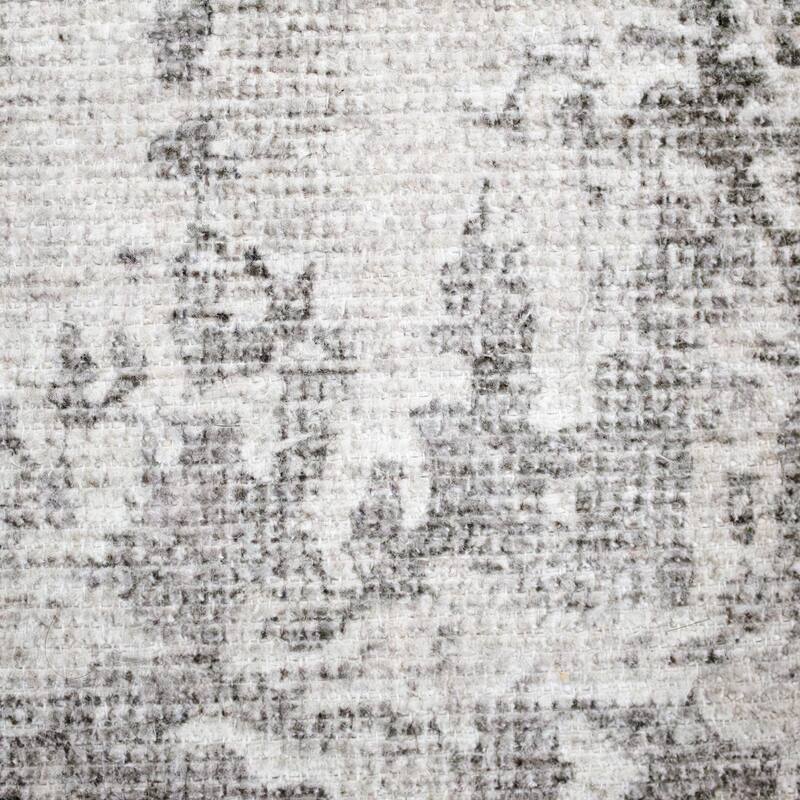 Chloe 5' x 7'3" ft Handwoven Indoor Rug, Grey - 5' x 7'3" ft