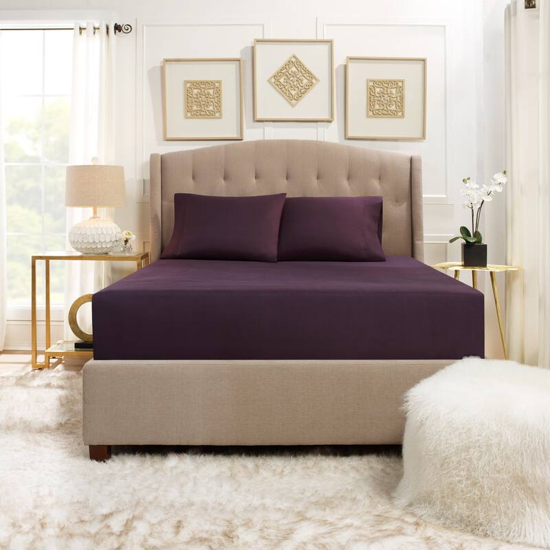 Empyrean Bedding Ultra Soft Microfiber 3 Piece Bed Sheet Set - Extra Deep Pocket Fitted Sheet with 2 Pillowcases