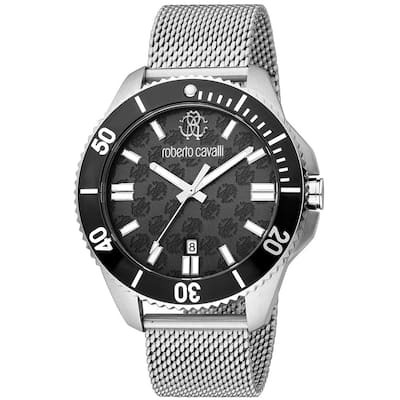 Roberto Cavalli Men's Classic Black Dial Watch - RC5G013M0045 - 6 (36)