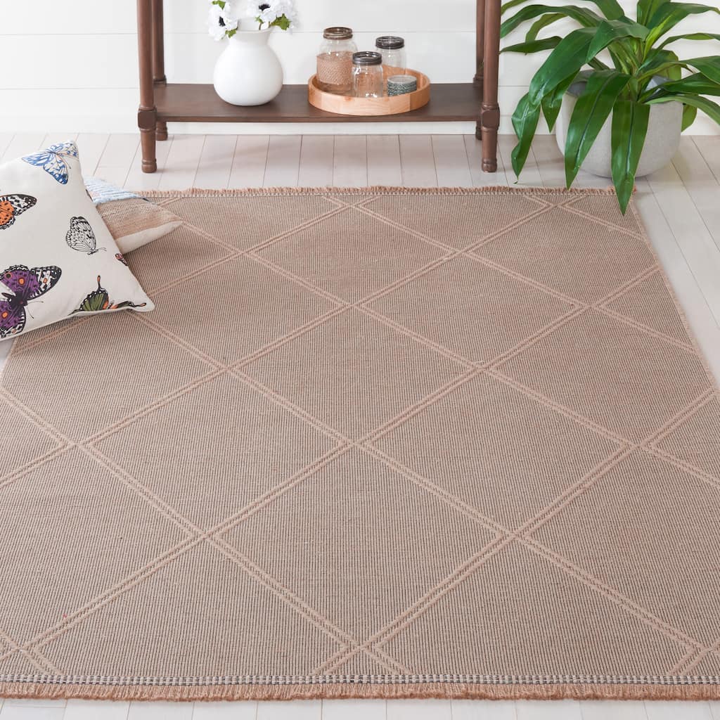 SAFAVIEH Aspect Aune Rustic Moroccan Jute Rug
