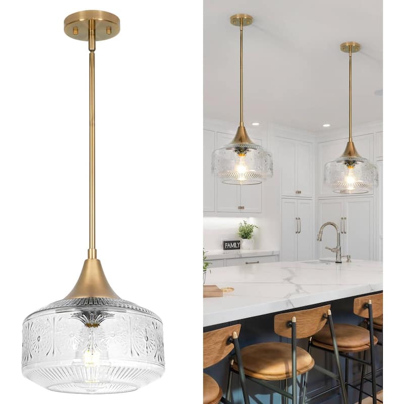 Modern pendant light gold kitchen light glass bathroom light
