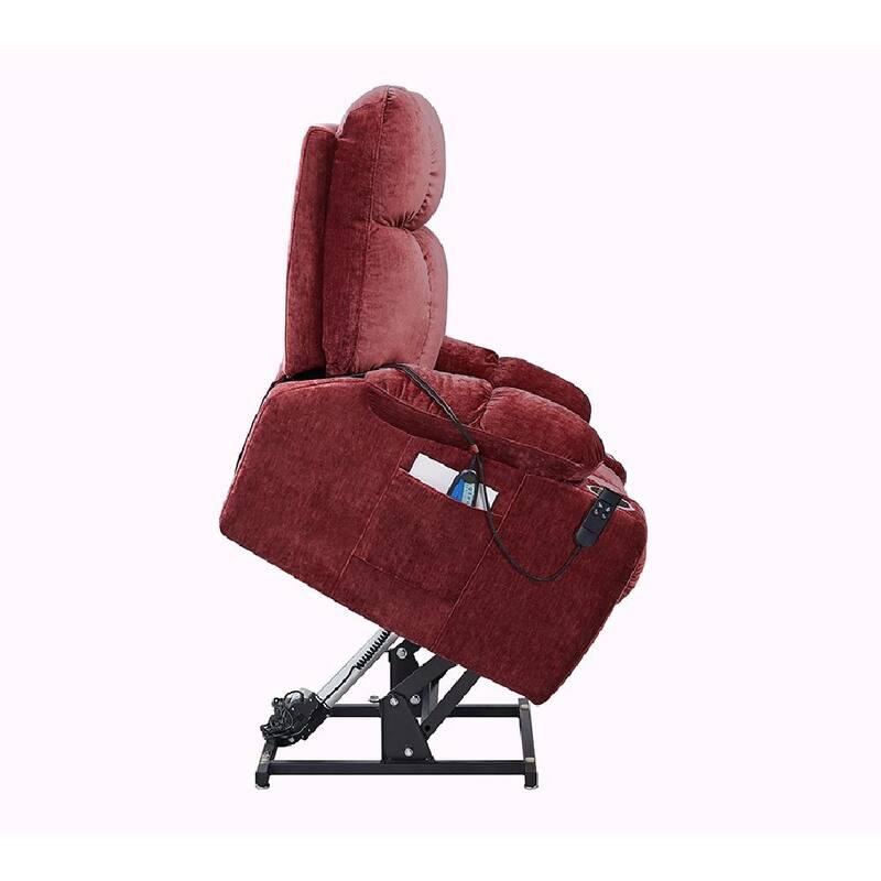 Infinite Position Lay Flat 180° Recliner with Heat Massage