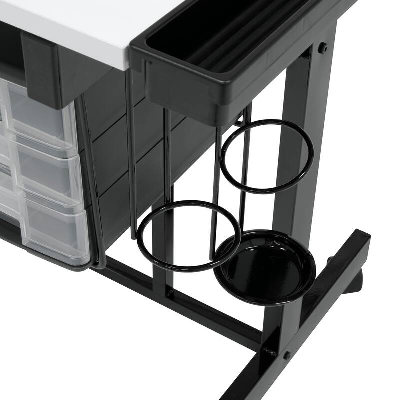 Studio Designs Deluxe Mobile Drawing and Craft Table with Storage