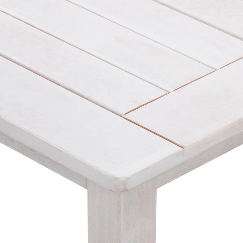 CorLiving Miramar Natural Hardwood Outdoor Bar Height Table