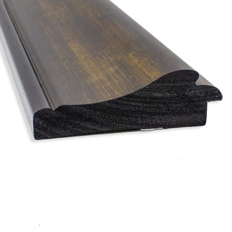 Non-Beveled Full Length On The Door Mirror - Ballroom Bronze Frame - Ballroom Bronze - Glass Size 14 x 48