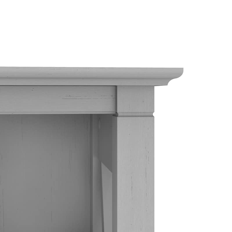 Bush Furniture Key West Tall 5 Shelf Bookcase with Adjustable Shelves