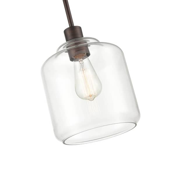 Millennium Lighting Asheville 3-Light Modern Gold Glam Clear Glass