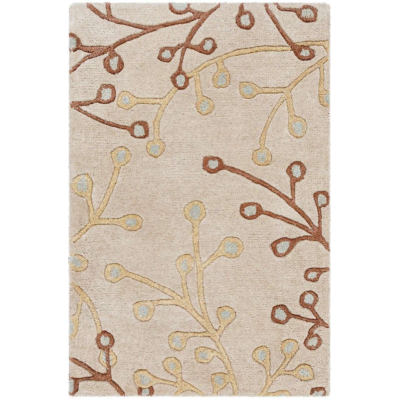 Livabliss Athena French Country Floral & Botanical Hand Tufted Area Rug
