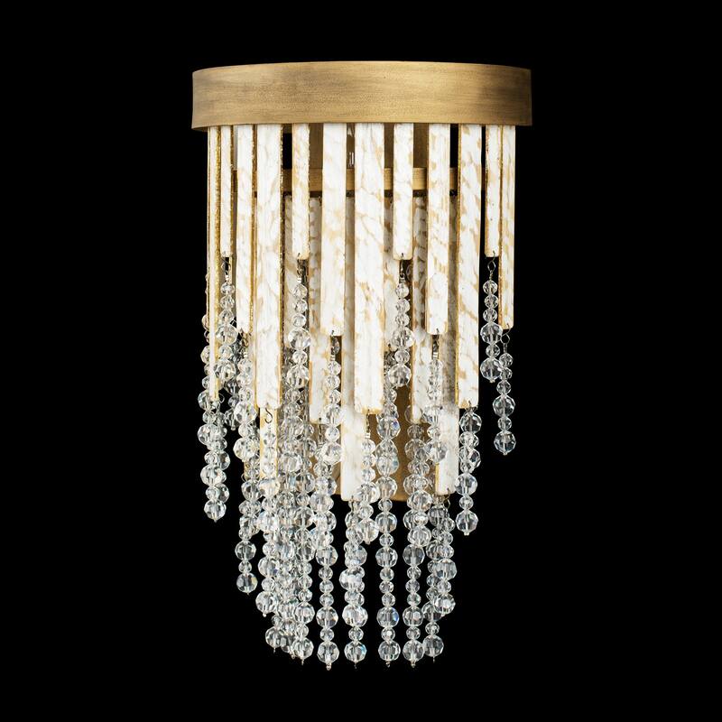 Varaluz Lafayette 2-Light Wall Sconce - Havana Gold