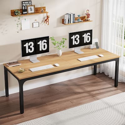 78.7 Inches Extra Long Computer Desk 2 Person Desk