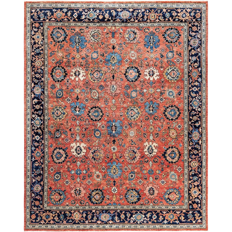Serapi One-of-a-Kind Hand-Knotted Area Rug - Red - 8' 3" x 10' 2"