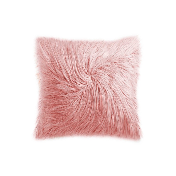 Mongolian fur pillow 20x20 clearance