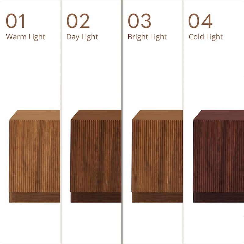 78" Retro TV Stand with Rattan Doors for TVs Up to 85", Wood TV Console, Living Room Media Console with Adjustable Shelves