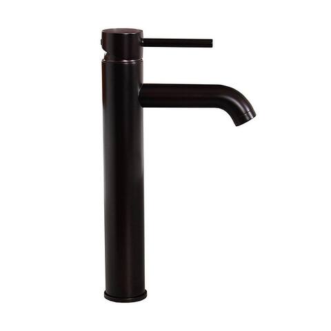 Elite High-temperature Rectangular Ceramic Bathroom Sink and Faucet Combo
