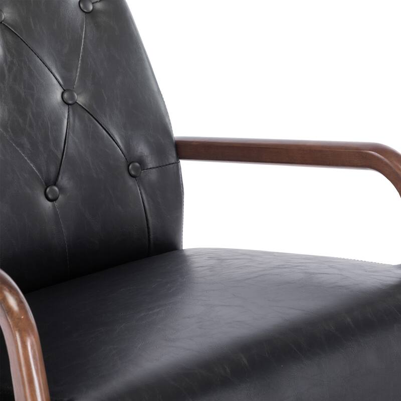 Rocking Armchair With Ottoman for Living Room