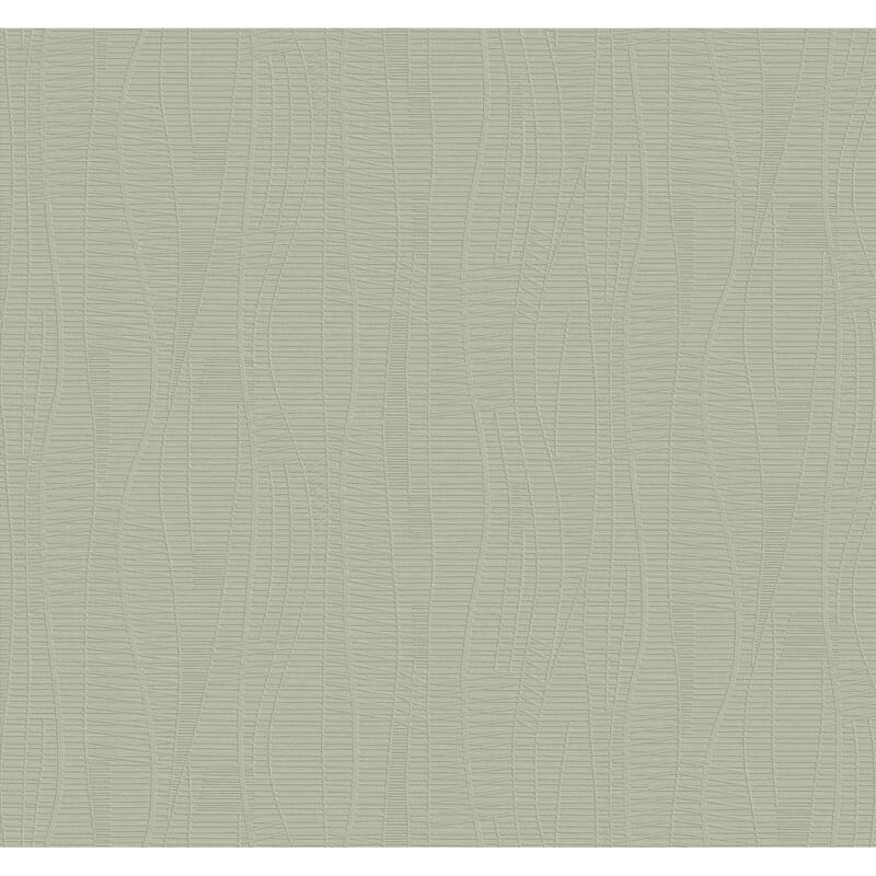 Warner Amir Light Green Embossed Wallpaper