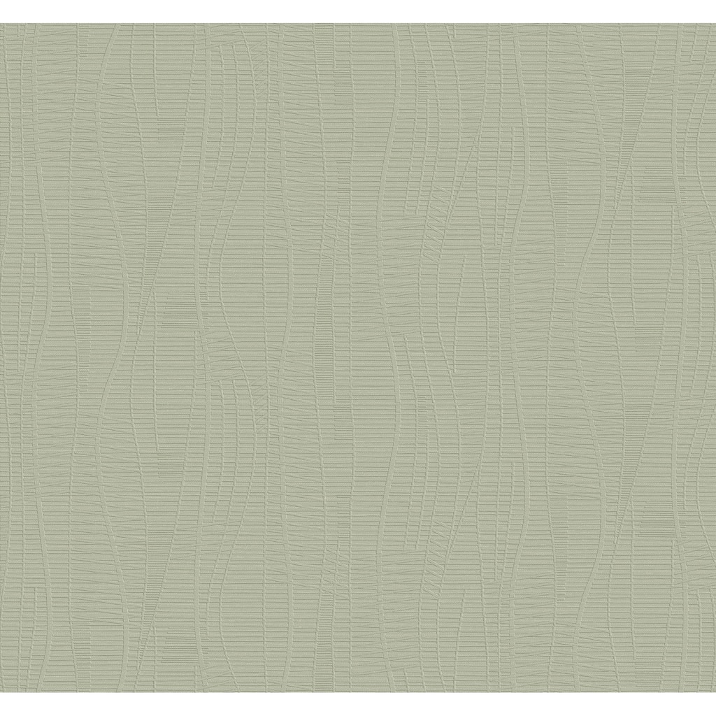 Warner Amir Light Green Embossed Wallpaper
