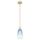 Option Brushed Brass / Sapphire Blue