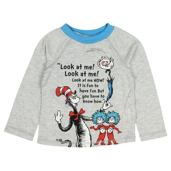 Shop Dr Seuss Pajamas Kids Toddlers Two Piece Cat In The Hat Pajama Pant Sleep Set Overstock 24253806