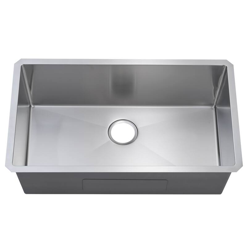 Undermount Single Bowl Kitchen Sink (Sink Only)