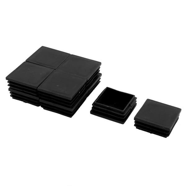 Shop Chair Leg Protector Plastic Square Tube Pipe Feet Insert Cap