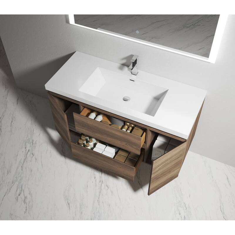 Alma 72 inch integrated sink / Double sink