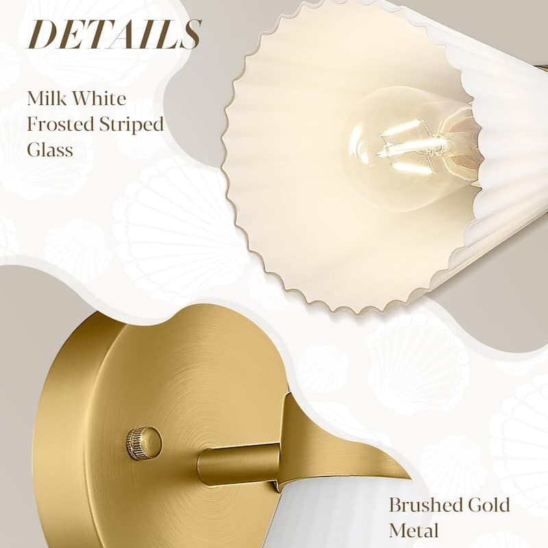 2-Light Wall Sconce, Bathroom Vanity Light
